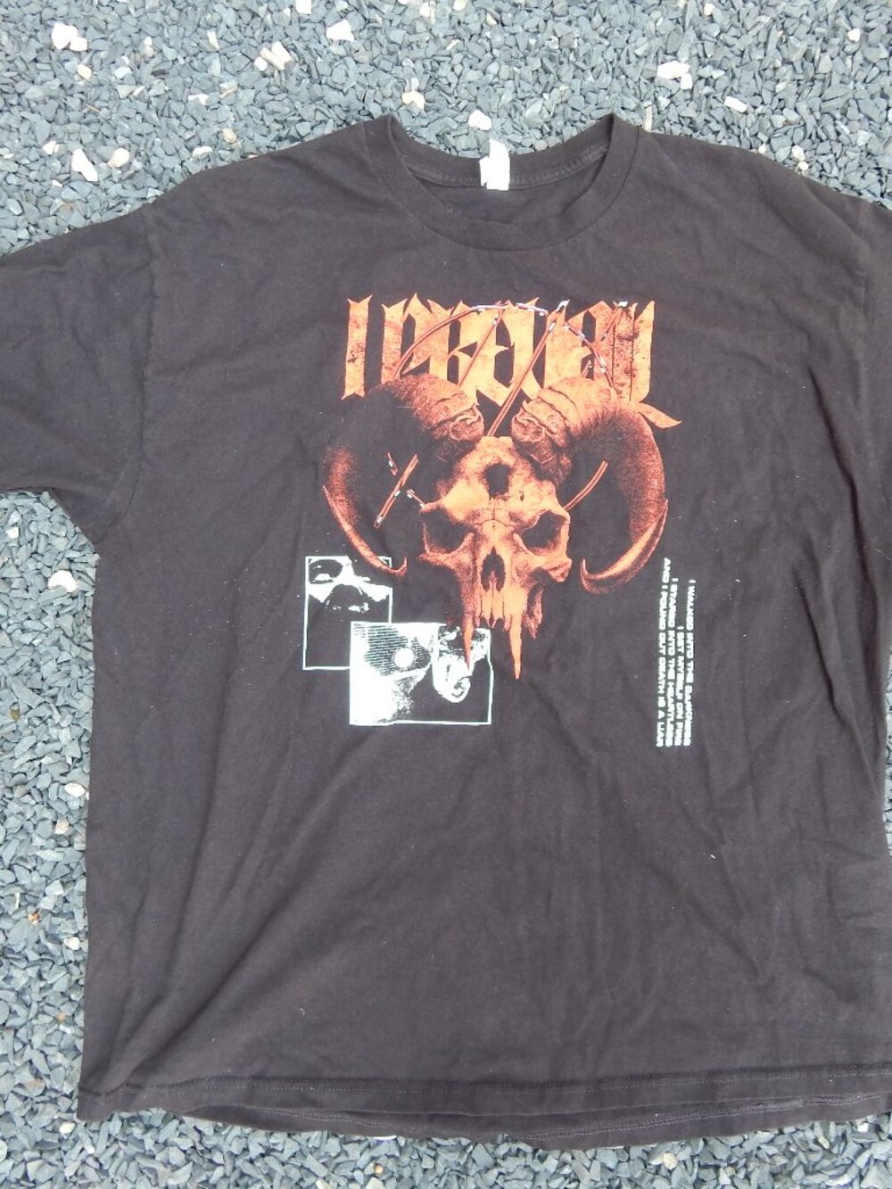 I Prevail "Judgement Day" Large 2-Sided Black T-Shirt Size 2XL